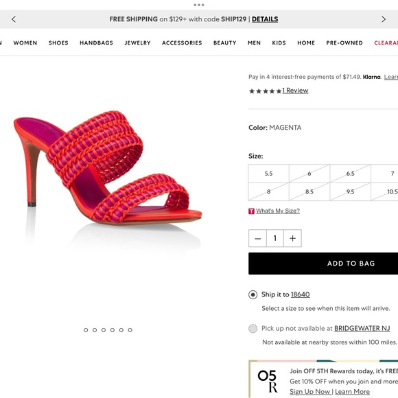 Alexandre Birman Emmy woven leather sandal - Picture 5 of 10